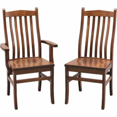 Bunker Hill Dining Collection G06-14/G06-15 Wood Dining Chairs