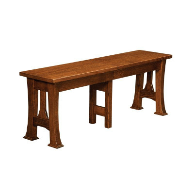 Cambridge Arts and Crafts Dining Benches