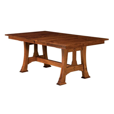 Cambridge Arts and Crafts Trestle Table