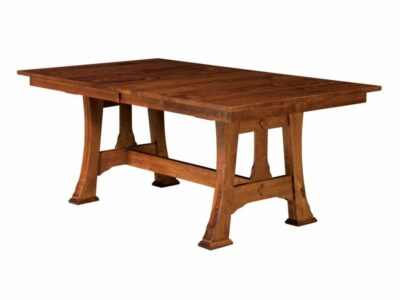 Cambridge Arts and Crafts Trestle Table