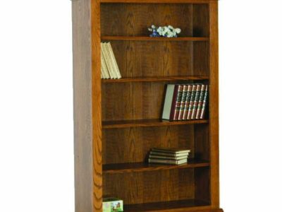 D-3660A Deluxe Open Bookcase