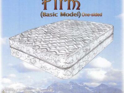 Firm 312 Coil One sided Mattress