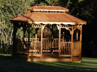 Eight Sided Oval Gazebo