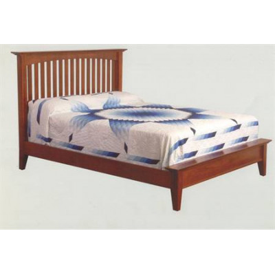 Arched Mission Slat Bed