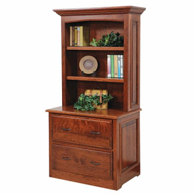 LIB-1304 Liberty Lateral File with Hutch