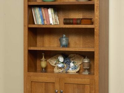 Millstone Bookcase with Doors