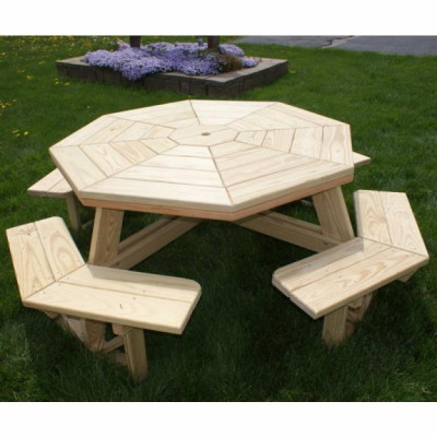 Octagonal Picnic Table