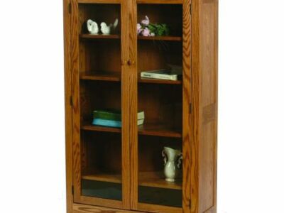 I-3660C Prairie Bookcase with Glass Doors