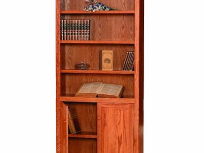 S-3680B Bookcase with Bottom Doors