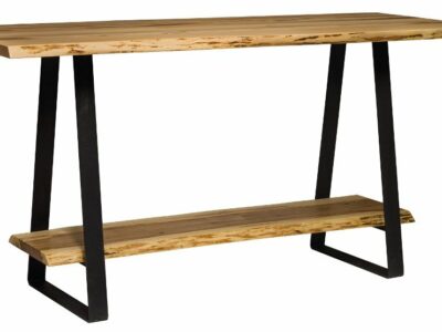 Natalie Live Edge Bar Table