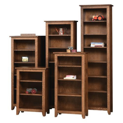 MM-2484 Modern mission bookcases