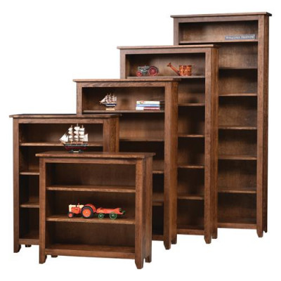 MM-3684 Modern mission bookcases