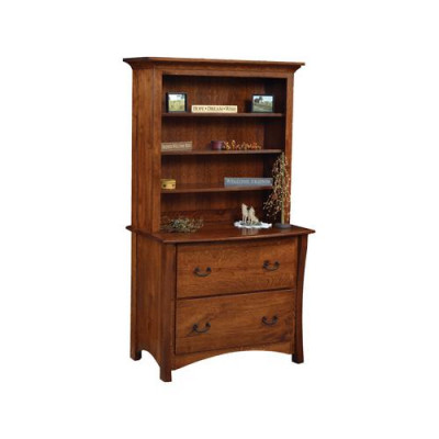 MTR-162-B Master lateral File with bookcase