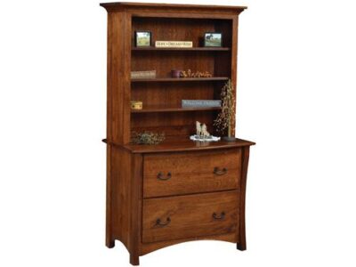 MTR-162-B Master lateral File with bookcase