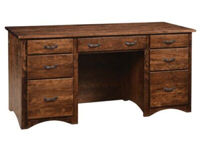 SH-2262 Shaker double pedestal desk