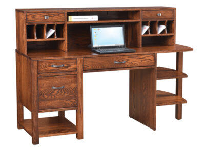 Wakefield W-601D Computer Desk & W-610H Hutch