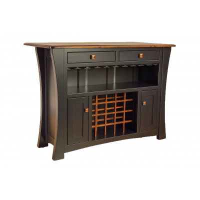 Arts & Crafts Bar Cabinet