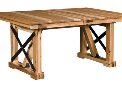 Industrial Trestle Dining Table