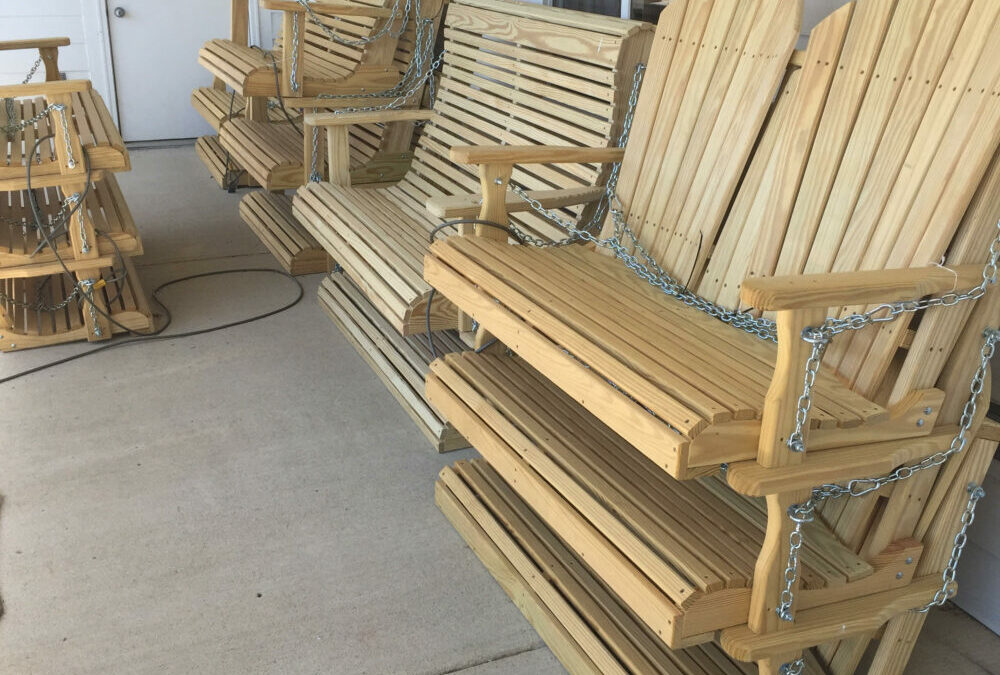 Porch Swings For Sale in Dayton and Cincinnati Ohio