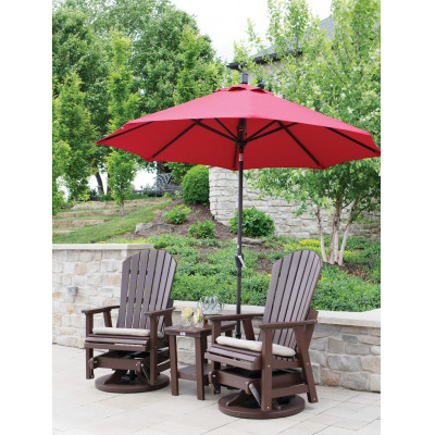 Comfo-Back Adirondack Swivel Glider