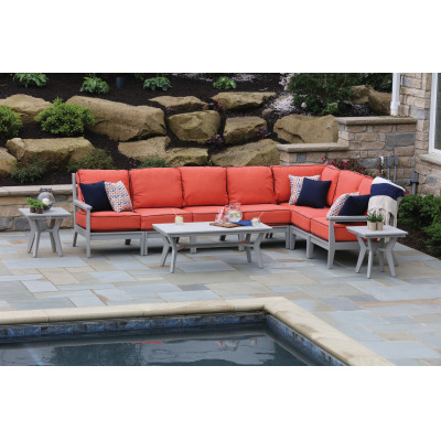 Mayhew Outdoor Poly Sectional Sofa