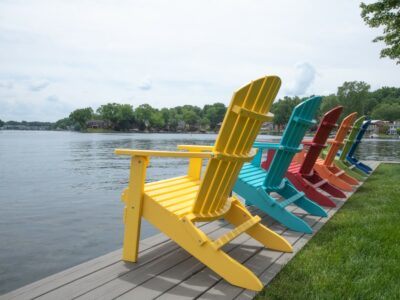 Adirondacks and Poly Porch Chairs
