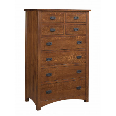 Claremont Mission Bedroom Collection CM-1551 Hi-Boy Dresser