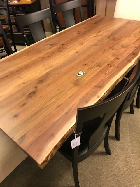 Live edge dining chairs 2025