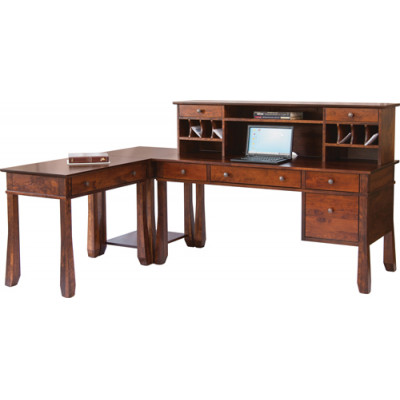 Craftsman Corner Desk Combo