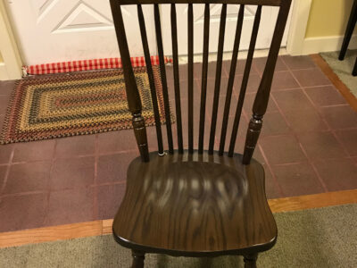 Your Hoosier chair in oak
