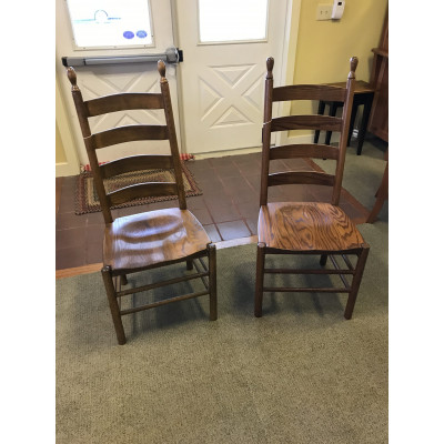 Your Shaker ladderback side chairs