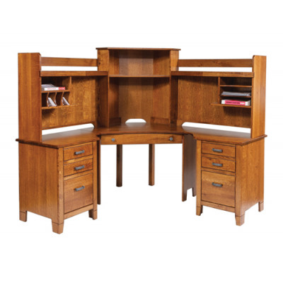 Jacobsville JCCD Compact Corner & JH-301 Hutch