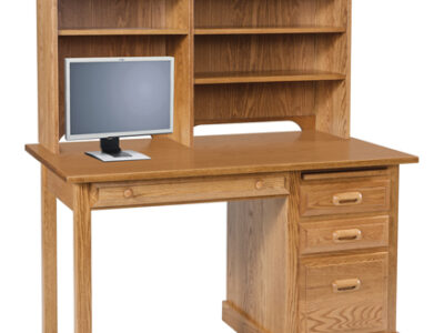 Traditional TRD-3052 Regular Desk & RDH Hutch