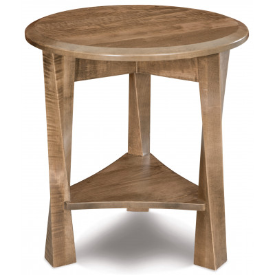 Lexington arc round end table