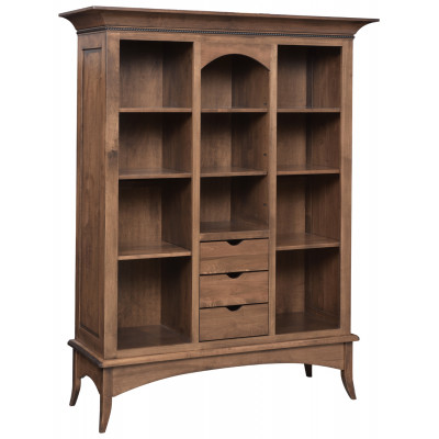 Bunker Hill GO-3318 Bookcase with Drawers