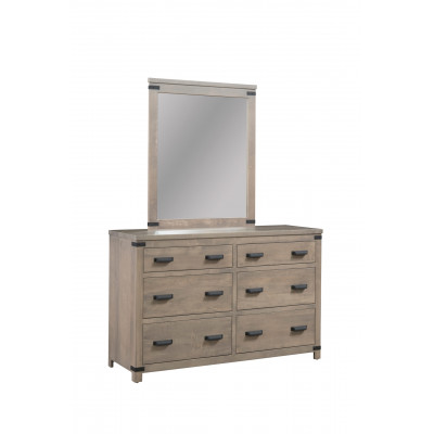 Lewiston Bedroom Collection Lewiston LN-2330 Dresser with MI-2370 Mirror