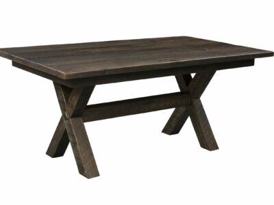 Buxton Barn Wood Trestle Dining Table