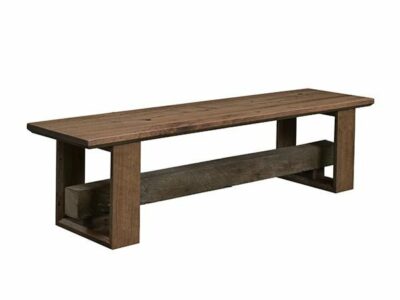 1869 Barn wood Straight Bench