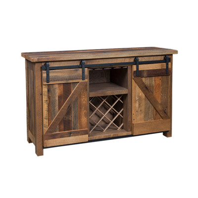 Kings Bridge Collection Barn Door Wine Server