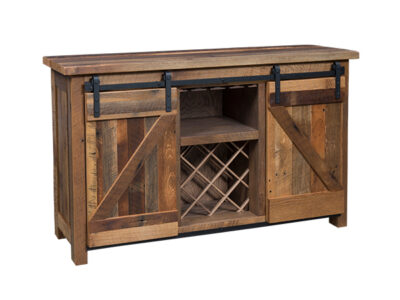 Kings Bridge Collection Barn Door Wine Server