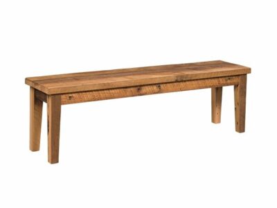 Edinburgh Barn Wood Straight Dining Bench