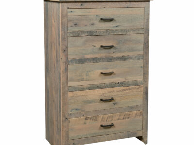 Midland barnwood 6 drawer chest
