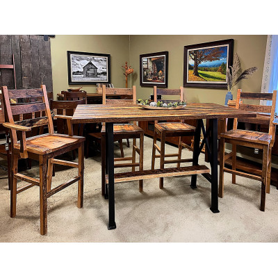 Kings Bridge Bar Collection Trestle Table