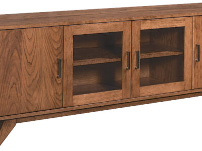 3120 Box Joint TV Console