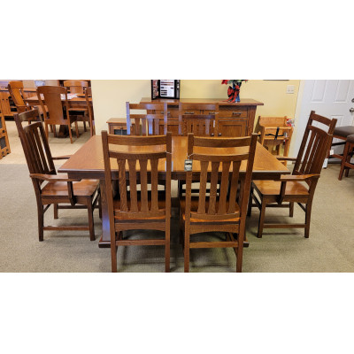 Christy Trestle Table Set