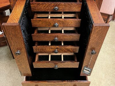 Bungalow Mission Jewelry Armoire