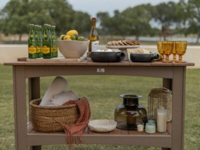 Outdoor Poly Accent Tables and Accessories