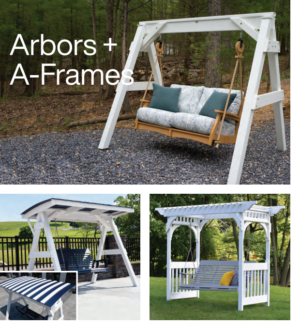 Swing Arbors and A-Frames