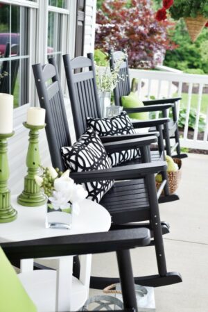 Outdoor Poly Gliders and Porch Rockers
