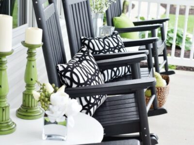 Outdoor Poly Gliders and Porch Rockers